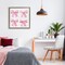 Stupell Industries Four Soft Pink Bows Floating Frame, design by Petal Prints Design